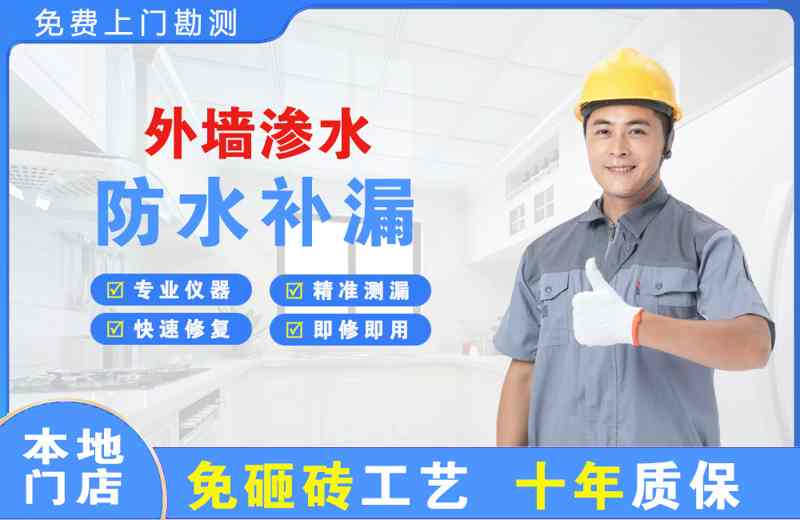 城子河外墙渗水维修